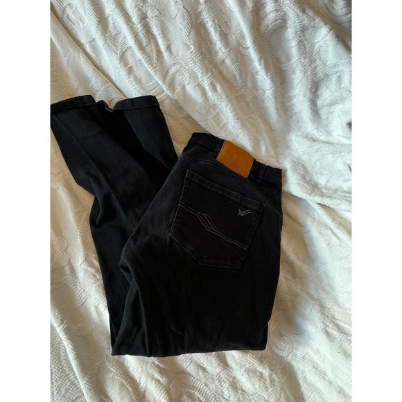 William Rast Dean Slim Fit Black Jeans Mens 36x30 - Picture 1 of 6